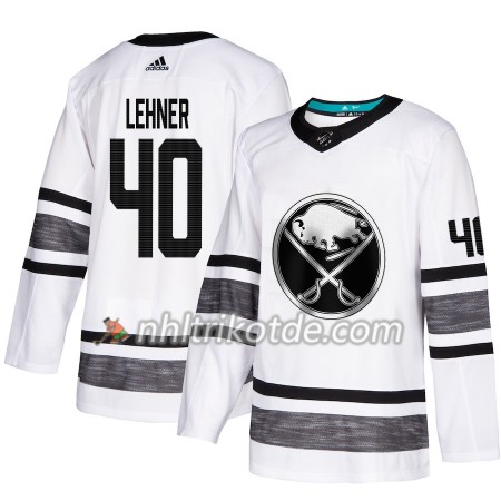 Buffalo Sabres Trikot Robin Lehner 40 2019 All-Star Adidas Weiß Authentic - Herren